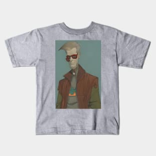 Man from a distant future Kids T-Shirt